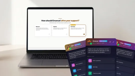 Emanuel AI Chatbot &amp; Live Chat screenshot