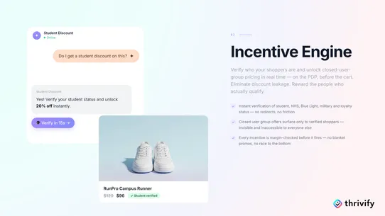 Thrivify screenshot