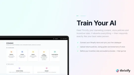 Thrivify screenshot