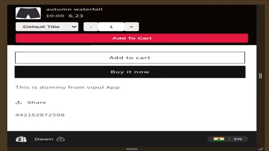 Rock Notification bar screenshot