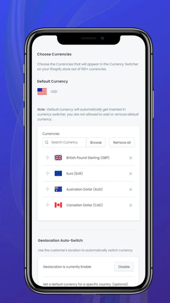 Currency Converter by Zoomifi screenshot