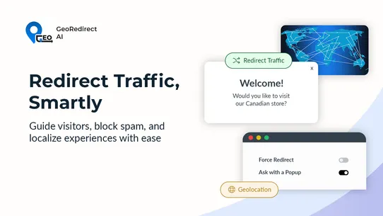 GeoRedirect AI ‑ Geolocation screenshot