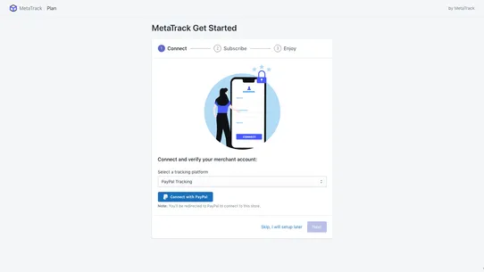 MetaTrack ‑ PayPal Track Sync screenshot