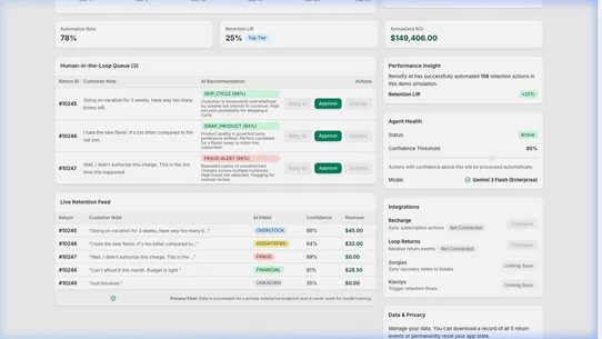 Revivify AI screenshot