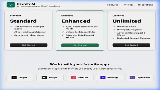 Revivify AI screenshot