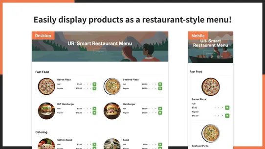 UR: Smart Restaurant Menu screenshot