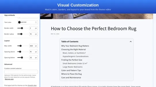 Smart Table of Contents screenshot
