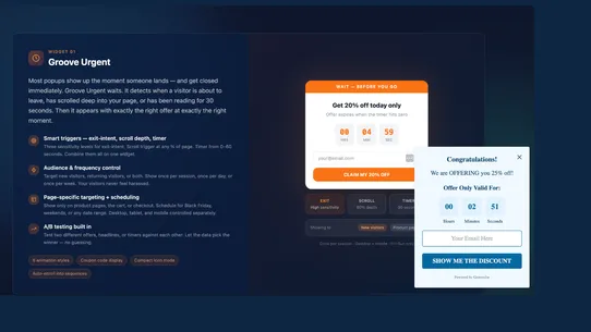 Groove Urgent screenshot