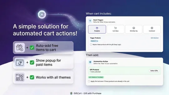 GiftCart ‑ Gift with PURCHASE screenshot