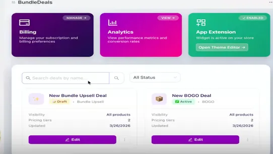 Juvant Bundle Deals screenshot