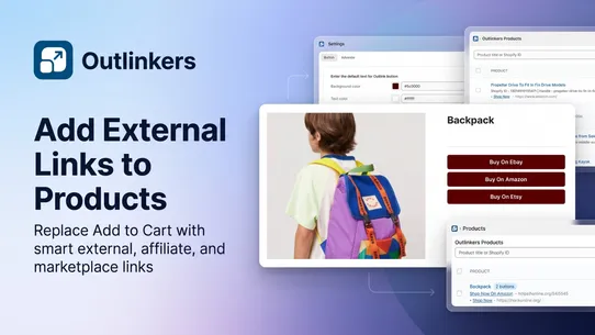 Outlinkers External Button screenshot