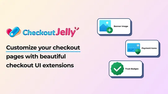 Checkout Jelly: UI extensions screenshot