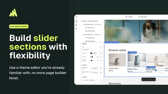 Flexi — Slider Sections screenshot