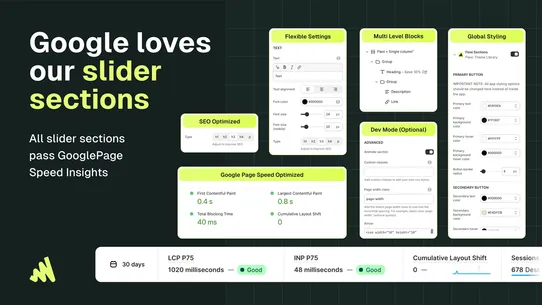 Flexi — Slider Sections screenshot