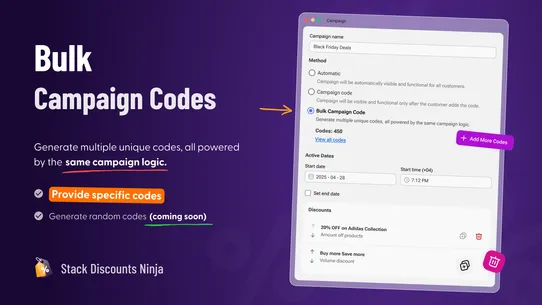 Stack Discounts Ninja screenshot