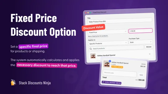 Stack Discounts Ninja screenshot