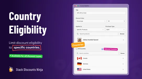 Stack Discounts Ninja screenshot