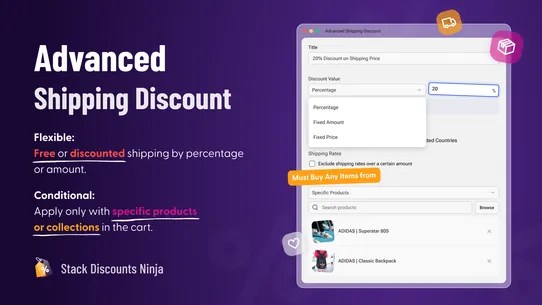 Stack Discounts Ninja screenshot