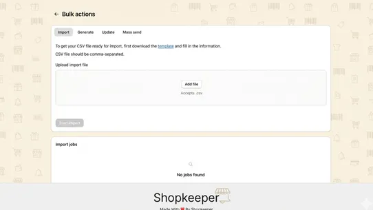 Shopkeeper GiftCard Pro screenshot