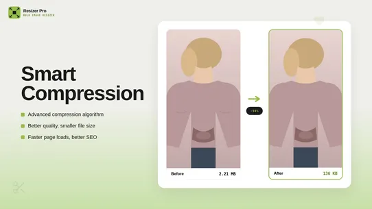 Resize Pro: Bulk Image Resizer screenshot