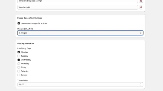 AI Blog Autopilot screenshot