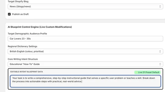 AI Blog Autopilot screenshot