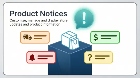 Product Notices &amp; Live Widgets screenshot