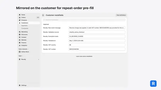 Revatly screenshot