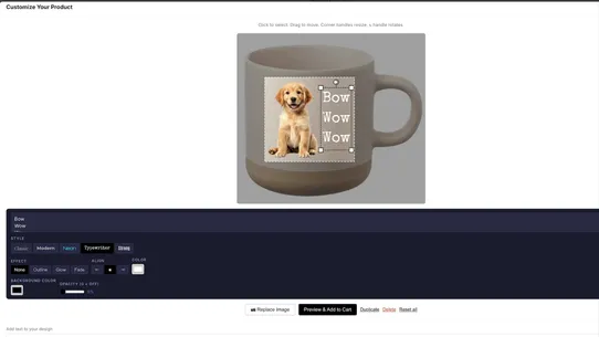 PixCustom: Product Customizer screenshot