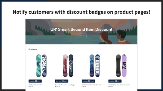 UR: Smart Second Item Discount screenshot