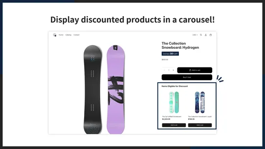 UR: Smart Second Item Discount screenshot