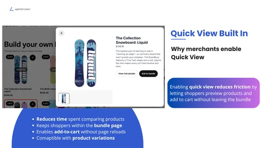 QVBundle: Quick View Bundle screenshot