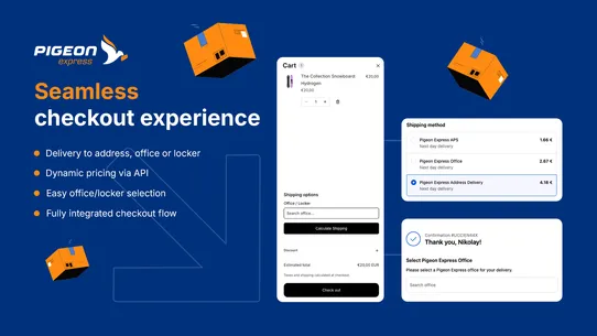 Pigeon Express screenshot