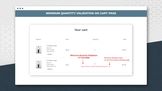 Zestard Product Matrix screenshot