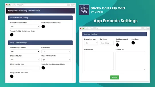 Sticky Cart+ Fly Cart screenshot
