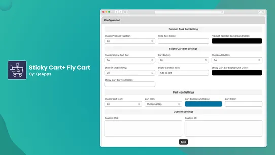 Sticky Cart+ Fly Cart screenshot