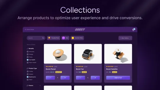 Boost—Cart, Bundles &amp; Upsells screenshot