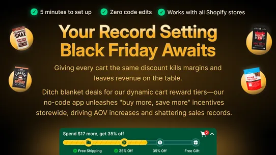Cart Boost for Black Friday screenshot