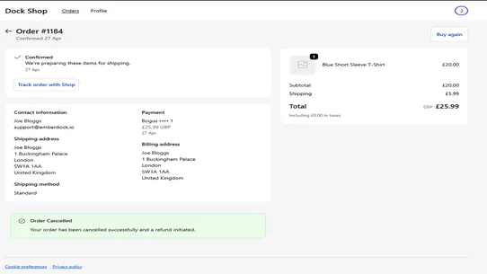 EmberCancel screenshot