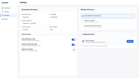 Invoice9 screenshot