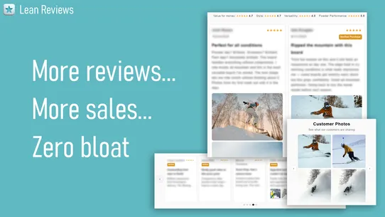 Lean Reviews screenshot