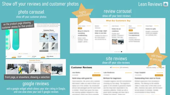 Lean Reviews screenshot