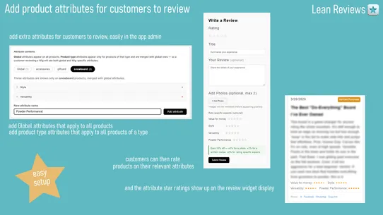 Lean Reviews screenshot