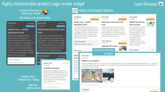 Lean Reviews screenshot