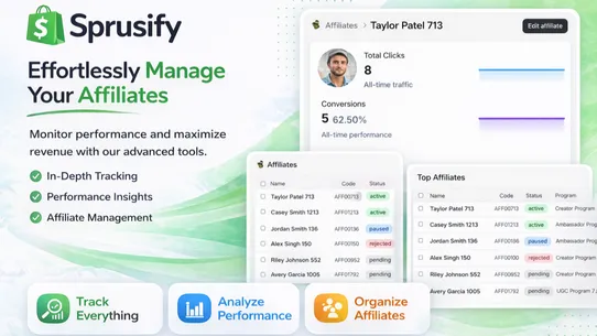Sprusify Affiliate Marketing screenshot