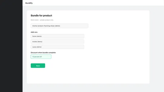 Bundlify ‑ Bundles &amp; Upsell screenshot