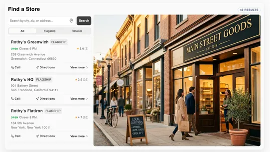 Waypoint Store Locator screenshot
