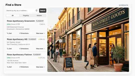 Waypoint Store Locator screenshot