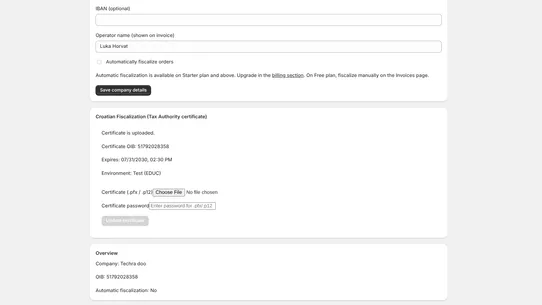 CroFisc screenshot