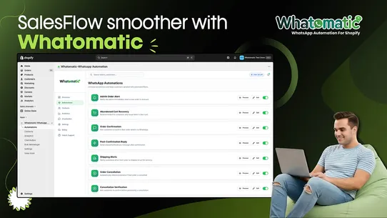 Whatomatic‑Whatsapp Automation screenshot